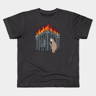 Welcome to Hell, Sloth Kids T-Shirt